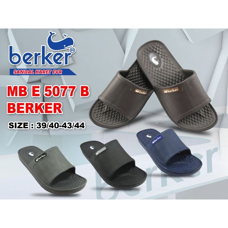 Sandal selop pria berker simpel 5077