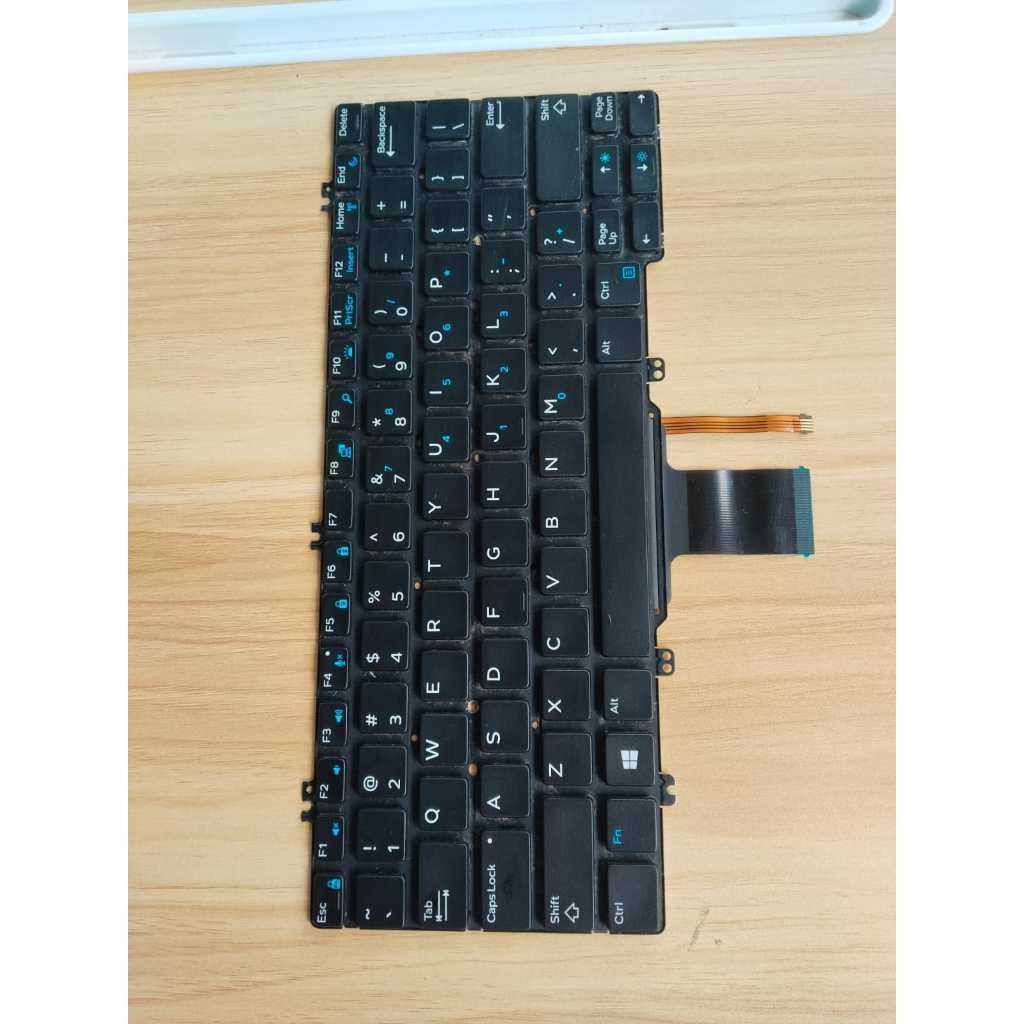 Keyborad laptop dell latitude 7390 E7390 Backlight