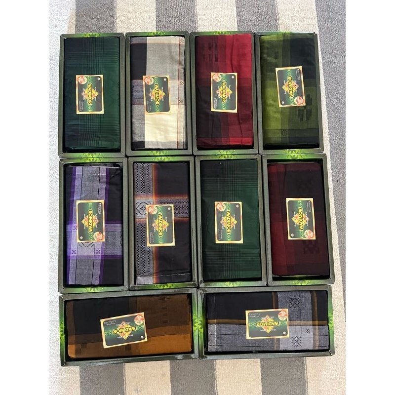 Sarung Wadimor Premium – Motif Klasik Elegan dalam Box Eksklusif