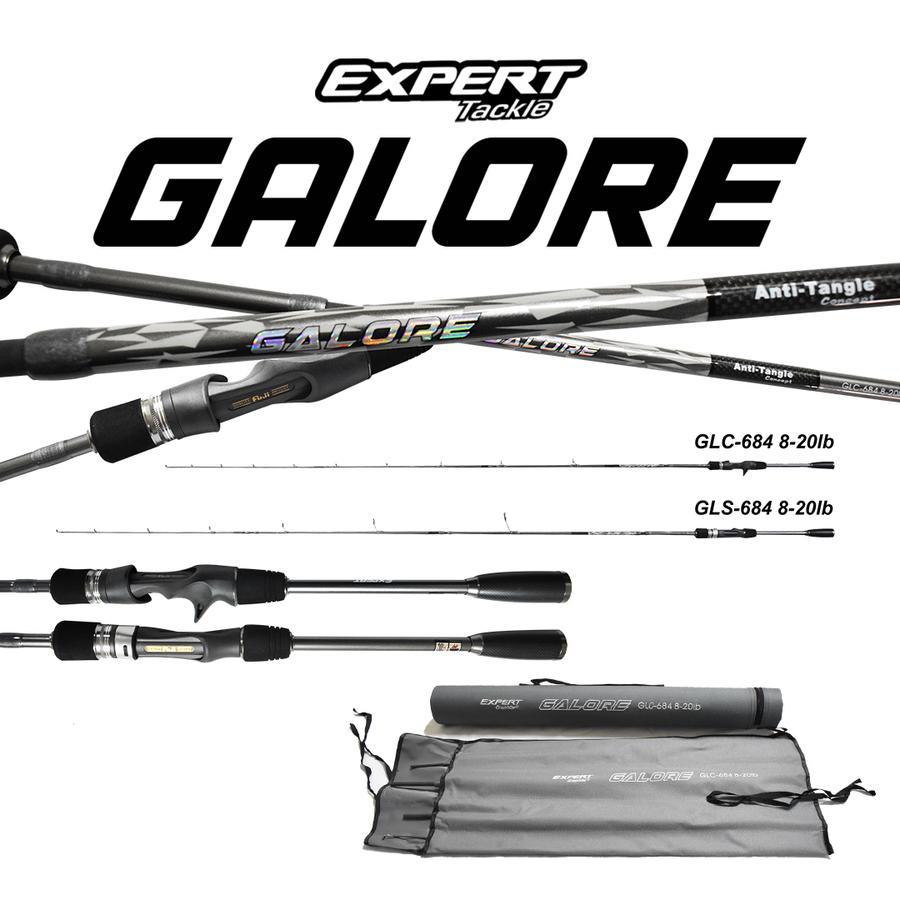 Expert Spinning and Baitcasting Fishing Rod GALORE Travel Rod