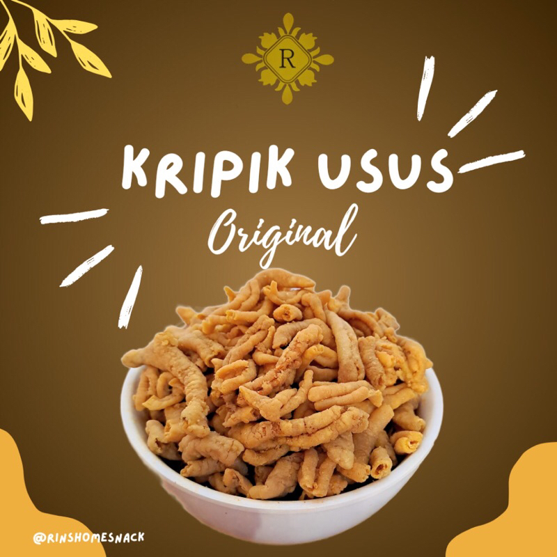 

KERIPIK USUS ENAK GURIH KEMASAN 100 Gr