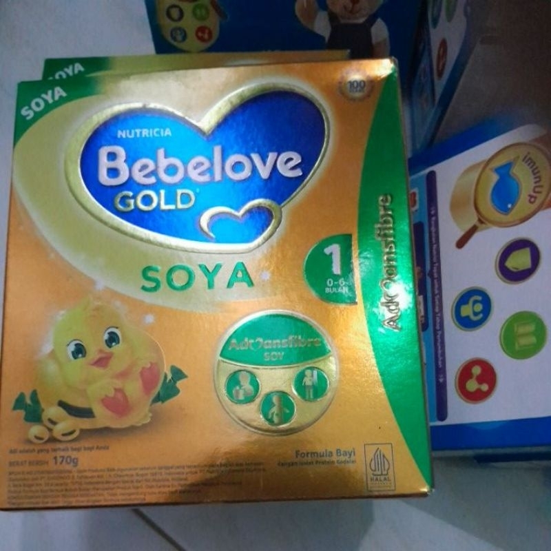 

Bebelove Gold Nutricia Soya 1 0-6 bulan 170g