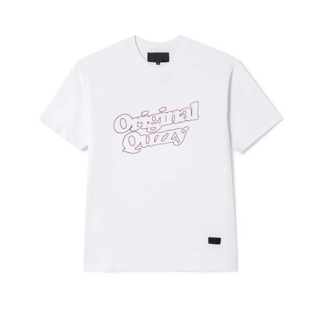 ORIGINAL QUZZY  T-SHIRT - FONTA WHITE