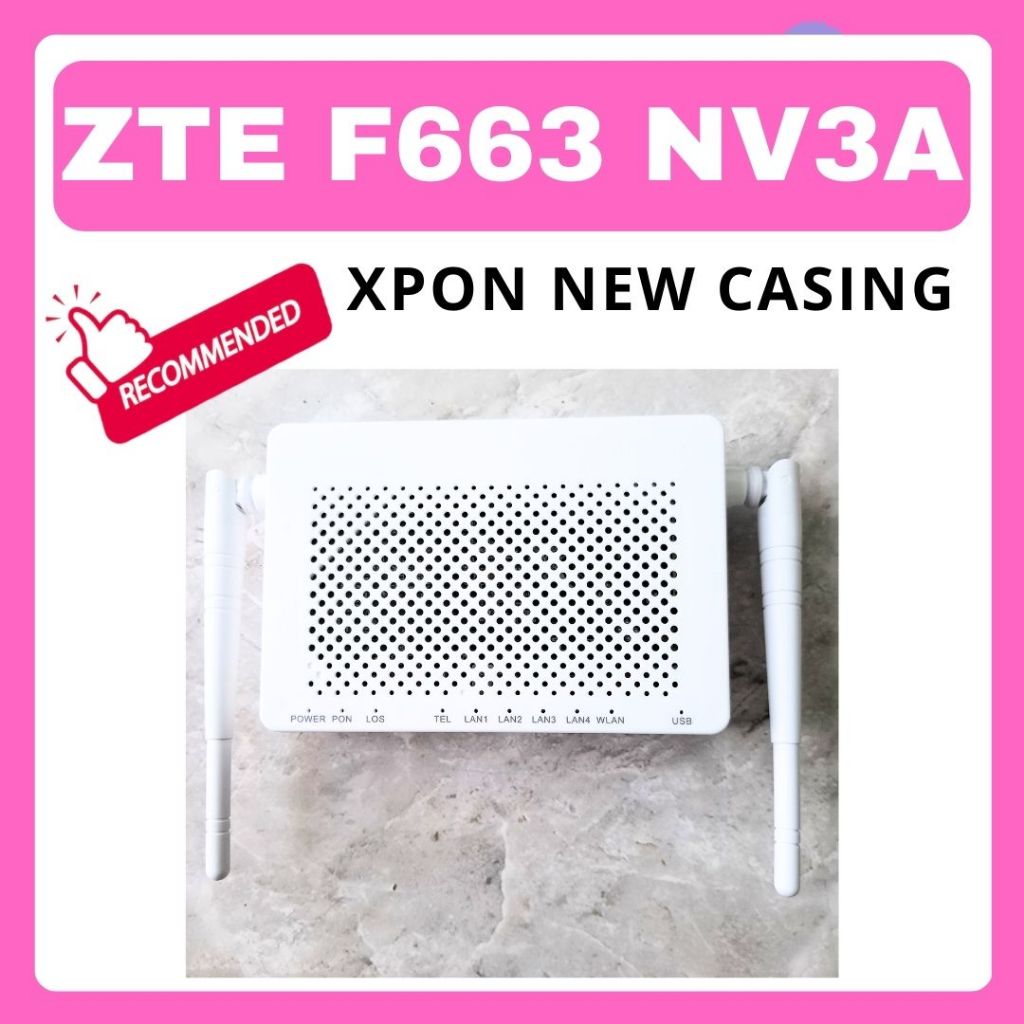 ZTE F663 nV3a XPon Refurbish NEW CASING