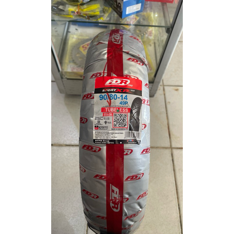 ban fdr sport xr 90/80-14 medium compound