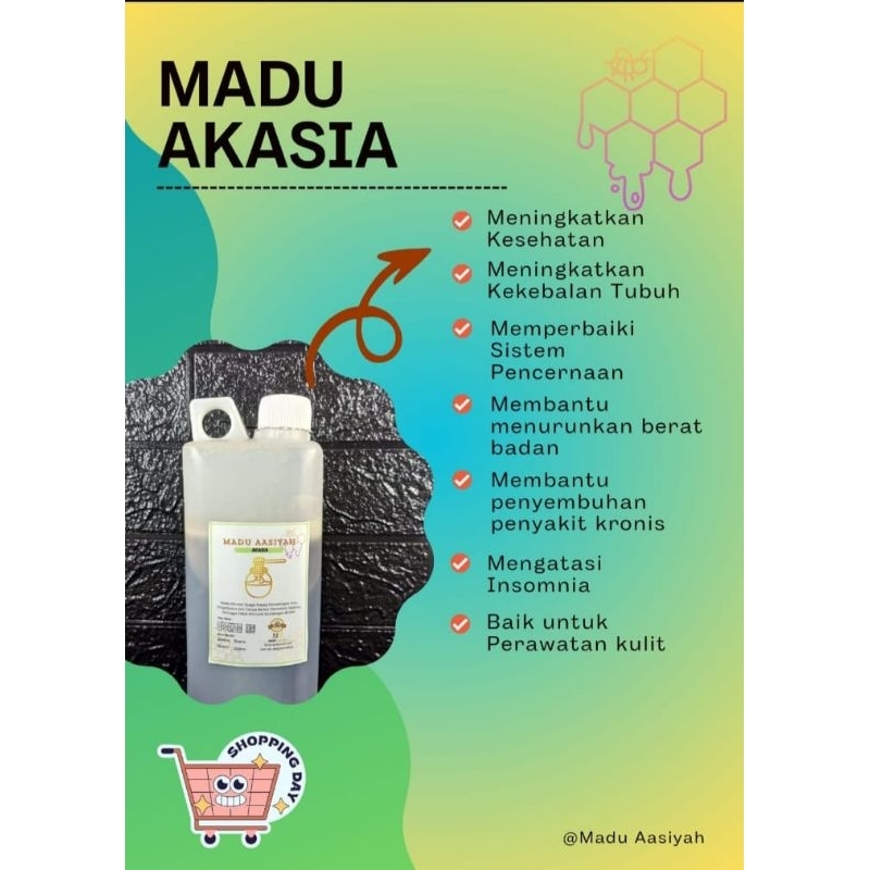 

{PROMO PANENAN MELIMPAH} Madu Mentah Nektar Akasia Carva 1kg