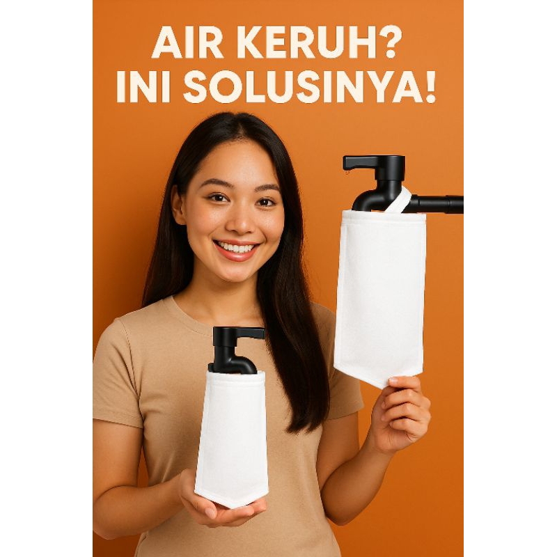 Saringan Air Toren Filter Air Keran Penjernih Air Keruh Saringan Penjernih Air Sumur Yang Kuning