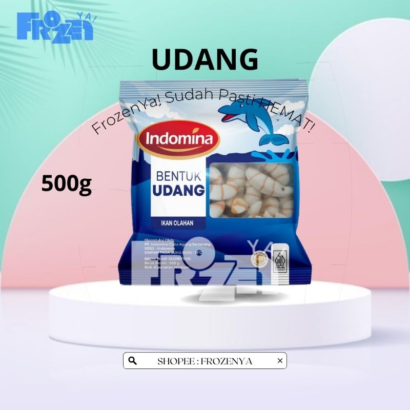 

FROZENYA UDANG INDOMINA 500G