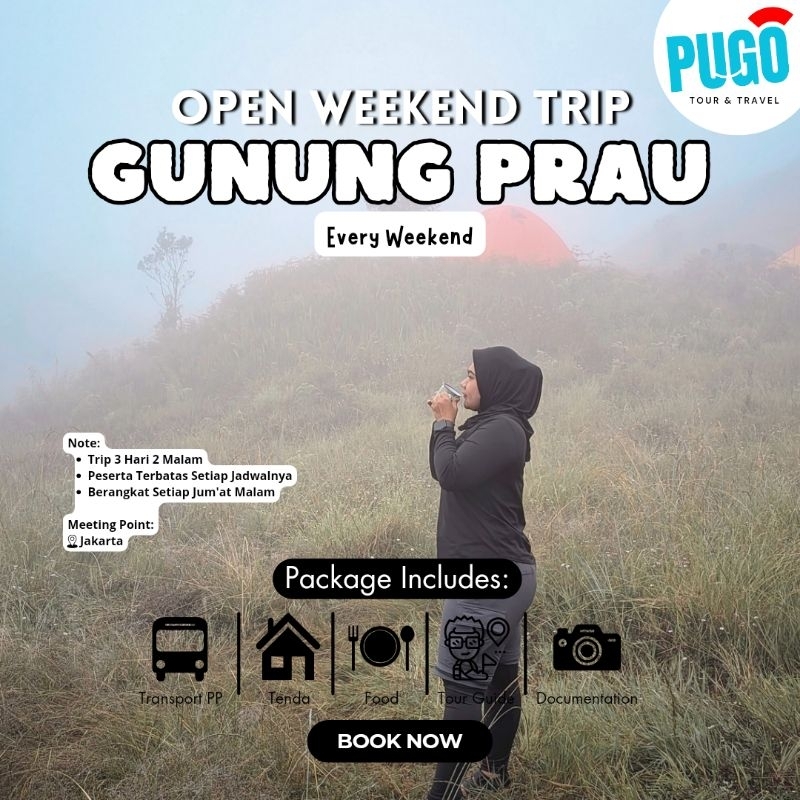 Paket Tour Open Trip Gunung Prau (Dieng)