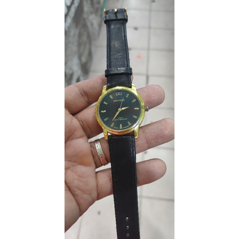 jam tangan pria Mirage stainless steel vintage Classic