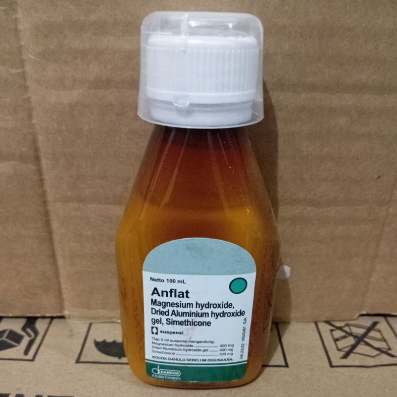 

anflat Syrup 100 ml tanpa dus
