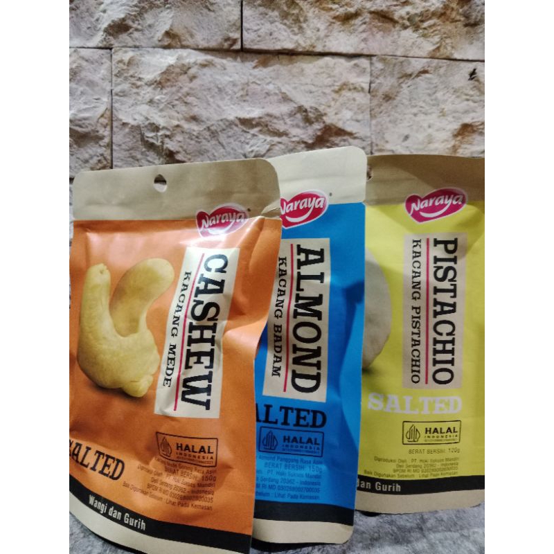 

NARAYA PISTACHIO / CASHEW/ ALMOND ( HALAL)