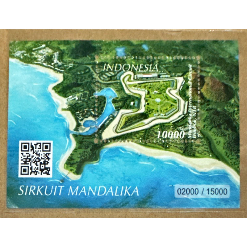 

(BB) PRANGKO INDONESIA 2022 SS SIRKUIT MANDALIKA. MNH.