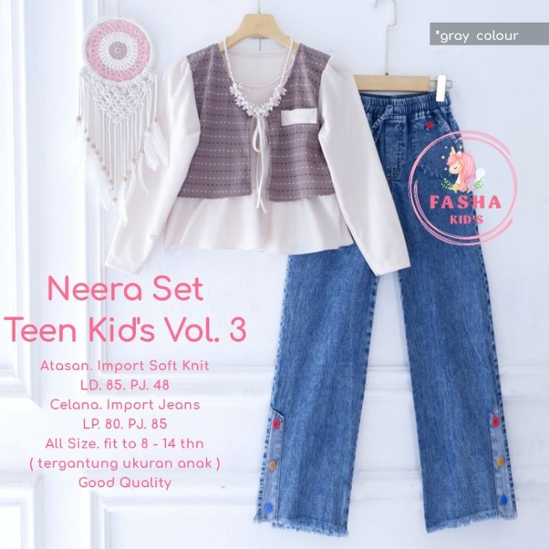 neera set teen kids ORI Fasha kids