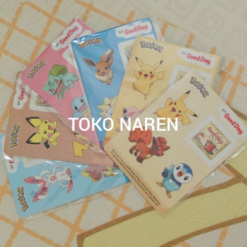 

Stiker pokemon x goodday