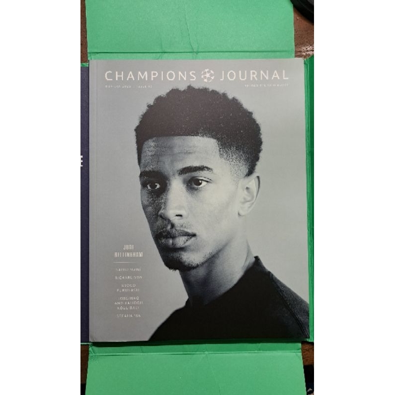 Jude Bellingham Magazine Real Madrid Majalah Champions League Journal Football Soccer English Jersey