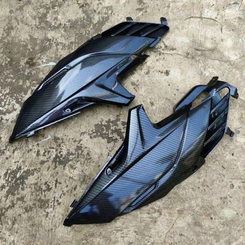 COVER STEP VARIO 110 TECHNO KARBU CARBON