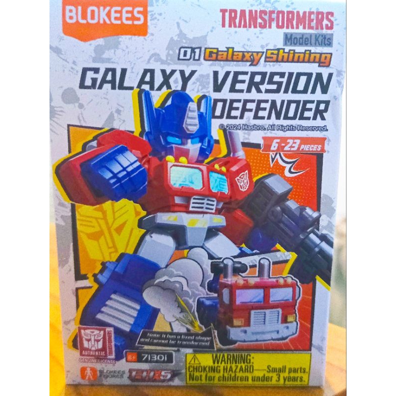 Blokees / Transformer / Galaxy Version Devender / Optimus Vehicle / Scavenger Robot