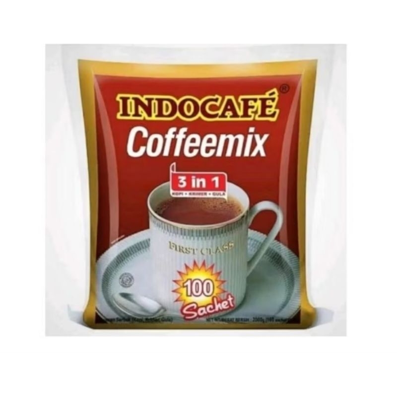 

indocafe coffemix 3in1 20gr 1 bag isi 10renceng/100sachet
