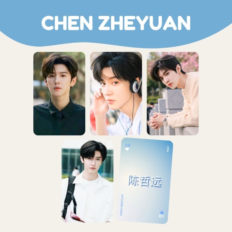 [Isi 4] Photocard Chen Zhe Yuan Photocard Hidden Love