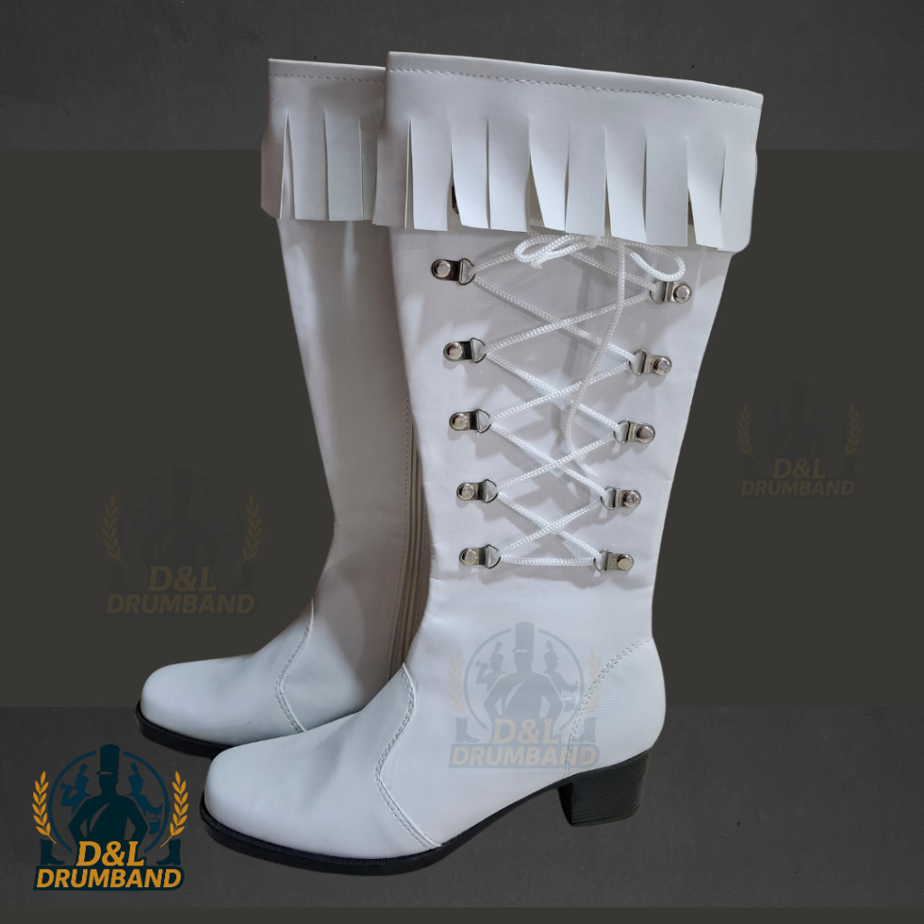 Sepatu Mayoret Drumband Rumbai Tali Silang (Myrt-02)  - Custom Sepatu Drumband - Costom Sepatu Mayor