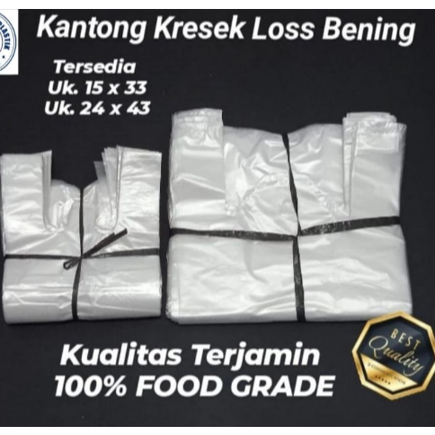 Kantong Kresek HD LOS Bening / Kantong Plastik Kiloan