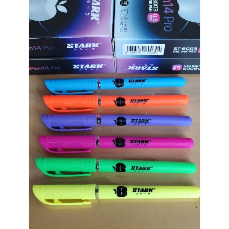 

PULPEN GEL i~PEN PRO 14 STARK 0'5mm isi 12 pcs per pack