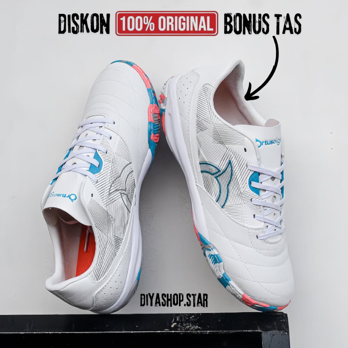 HARGA MURAH BANGET  Sepatu Futsal Ortus Eight Jogosala Crusher V2 IN 100% BNIB Original White Camo 3