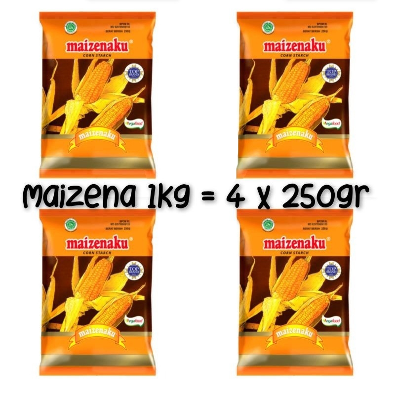 

Maizena 1KG Maizenaku (250gr x 4PC)