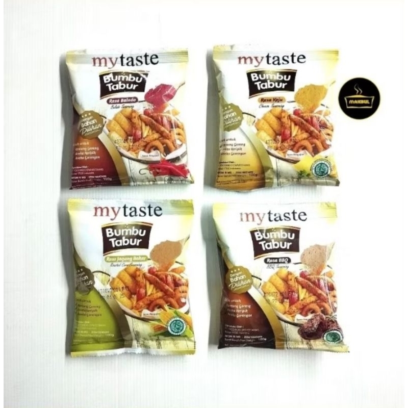 

[MY TASTE] BUMBU TABUR RASA BBQ BALADO JAGUNG BAKAR KEJU 100 GRAM