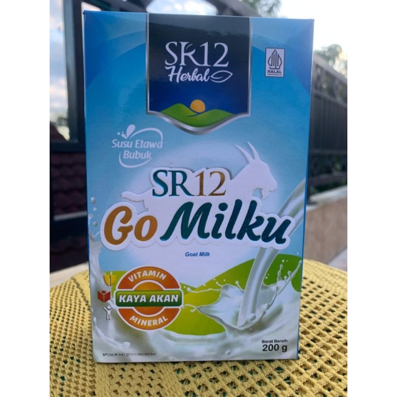 

susu kambing go milku SR 12 200gr