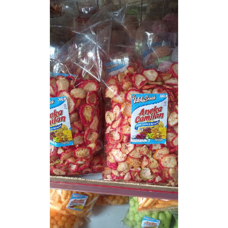 

Kerupuk Seblak Kecur Pedes gurih & aneka cemilan snack enak