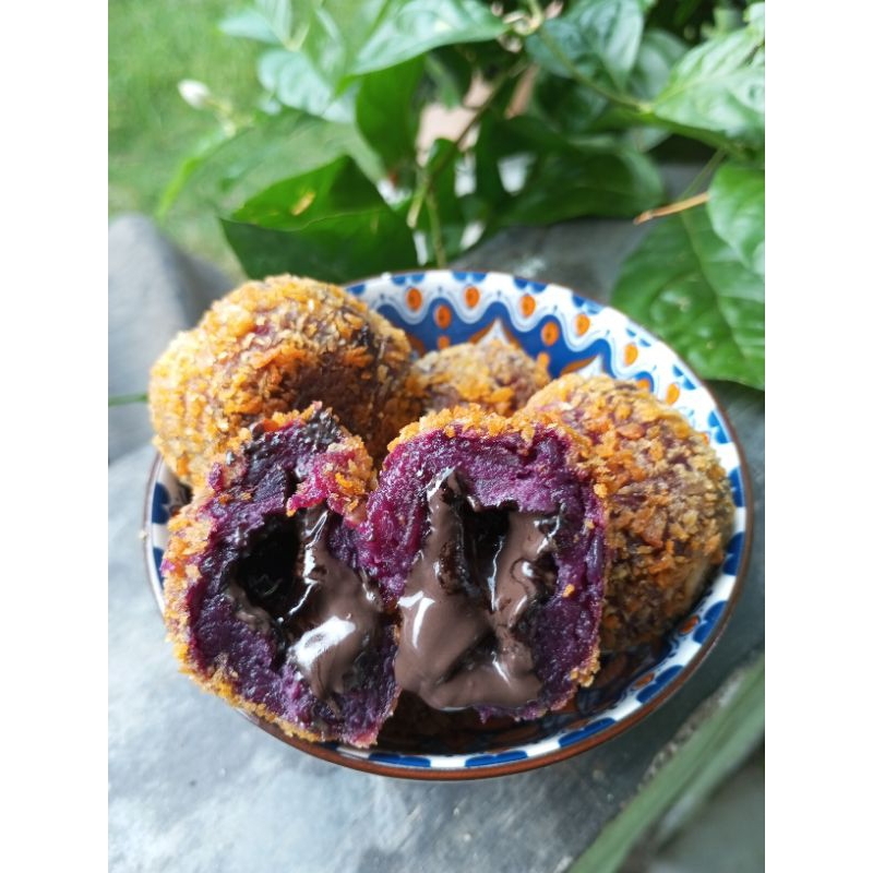 

Bola Ubi Coklat Lumer Frozen