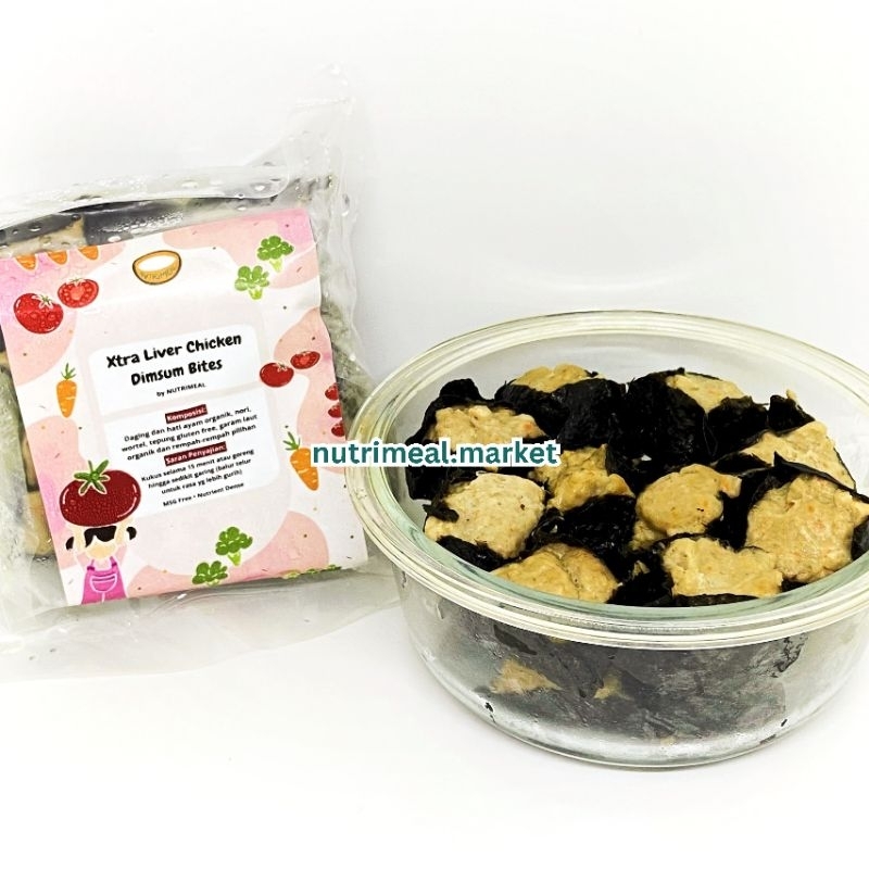 

Xtra Liver Chicken Dimsum Nori Bites 18 pcs - Nutrimeal