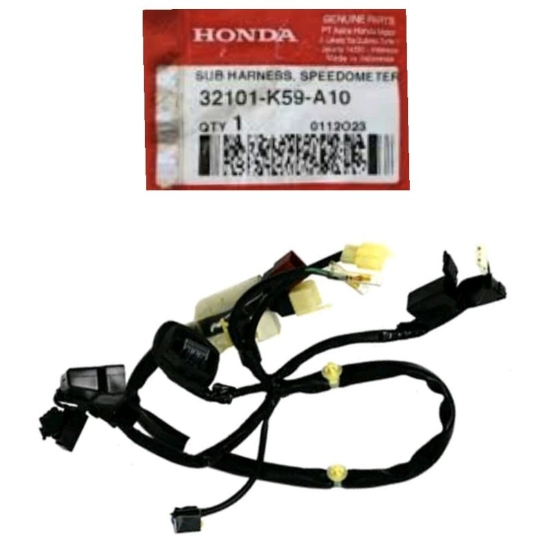 32101-K59-A10 KABEL BODY BAGIAN SPEEDO METER SUB HARNESS SPEEDOMETER VARIO 150 ESP