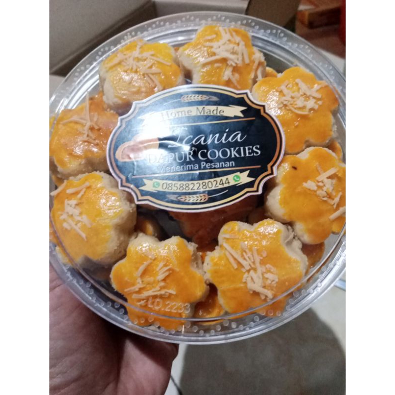 

kue kacang toping keju