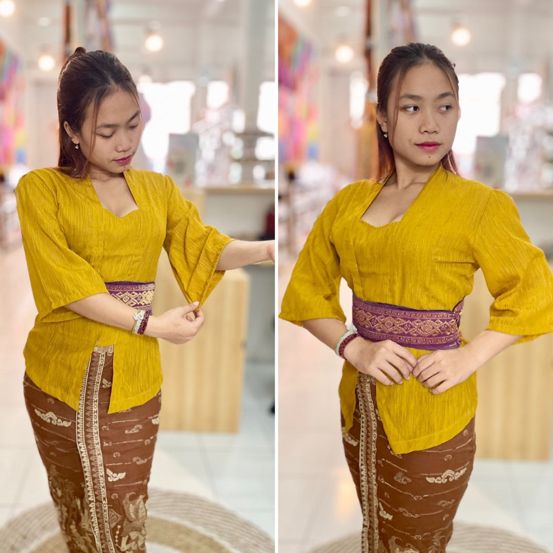 Kebaya Jadi Sifon Uragiri/Kebaya Tetes Air Mata Uragiri/Kebaya Tangan Lonceng