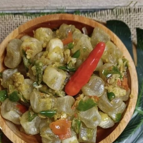 

Cimol Goang Sambel Ijo 250 gram - Makanan Khas Tasikmalaya