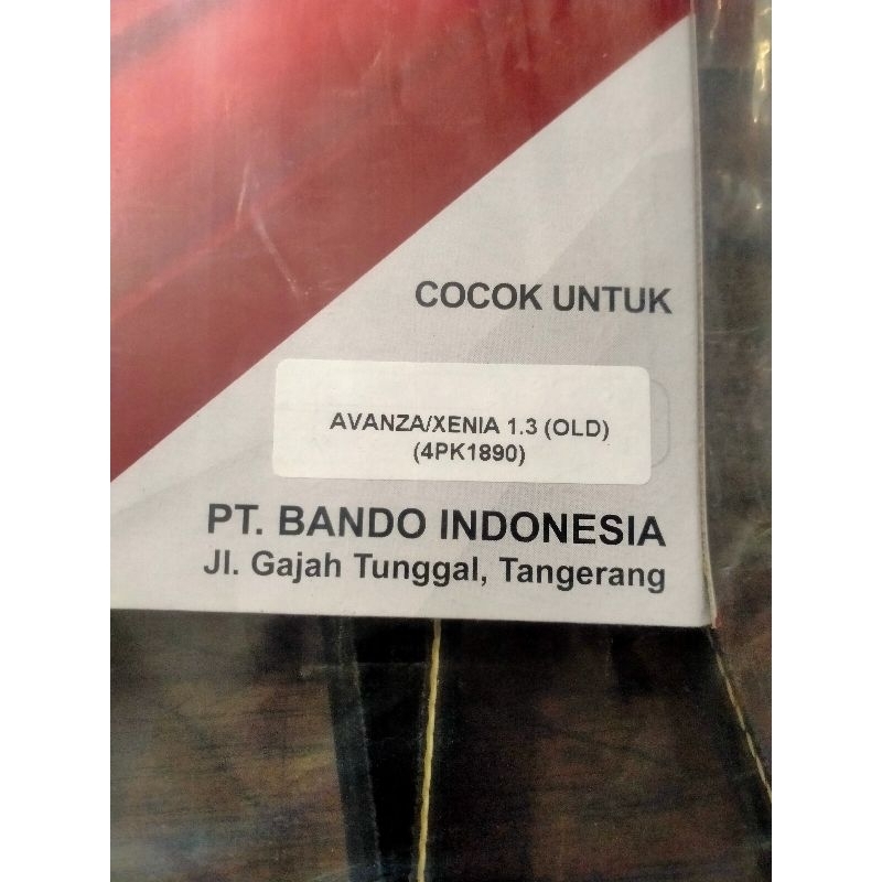 Fan Belt Avanza 1300cc old 4pk 1890 Bando