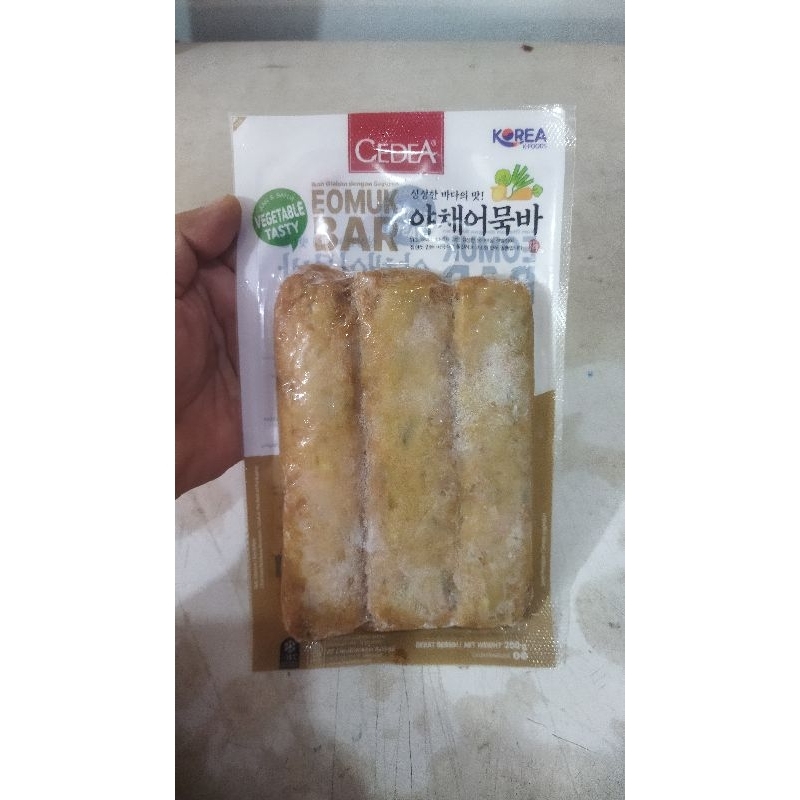 

Eomuk Bar Cedea 200 gram Vegetable/ Sayur