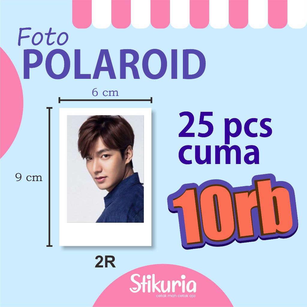 

FOTO POLAROID 2R | CETAK FOTO | ART CARTON 260gsm | CUSTOM FOTO SENDIRI
