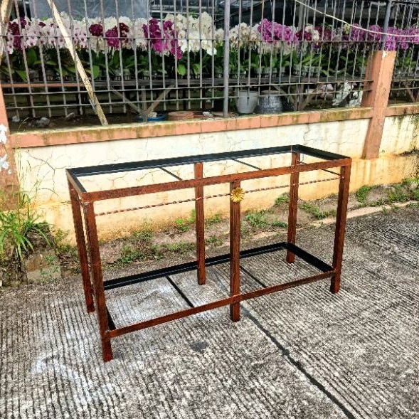 Rak besi aquarium 120x50