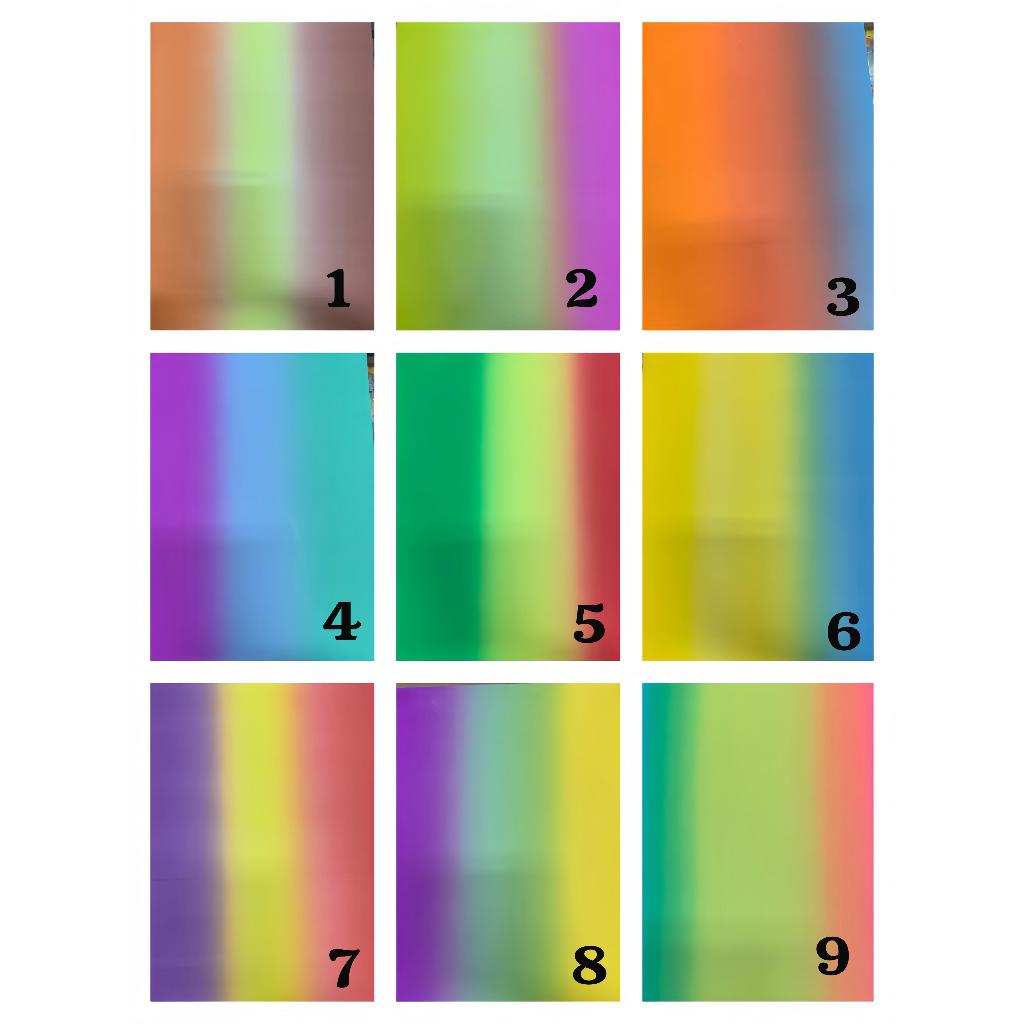 

kertas asturo cadwell / guppy gradasi tricolor ukuran 40 x 60 cm lembaran bagusnya bandung instant pengiriman random corak ( ada 15 macam gradasi)