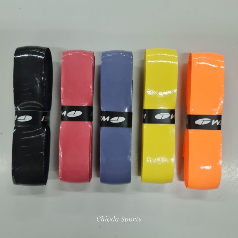Grip tebal karet raket badminton bulutangkis tenis squash wagi soft touch ori