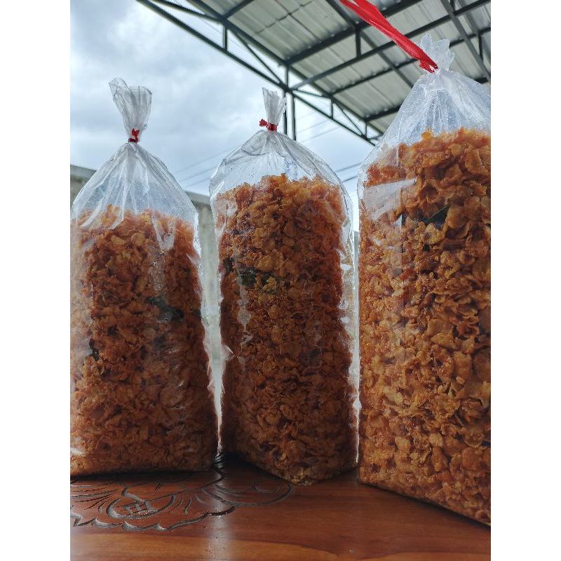 

emping jagung aneka rasa