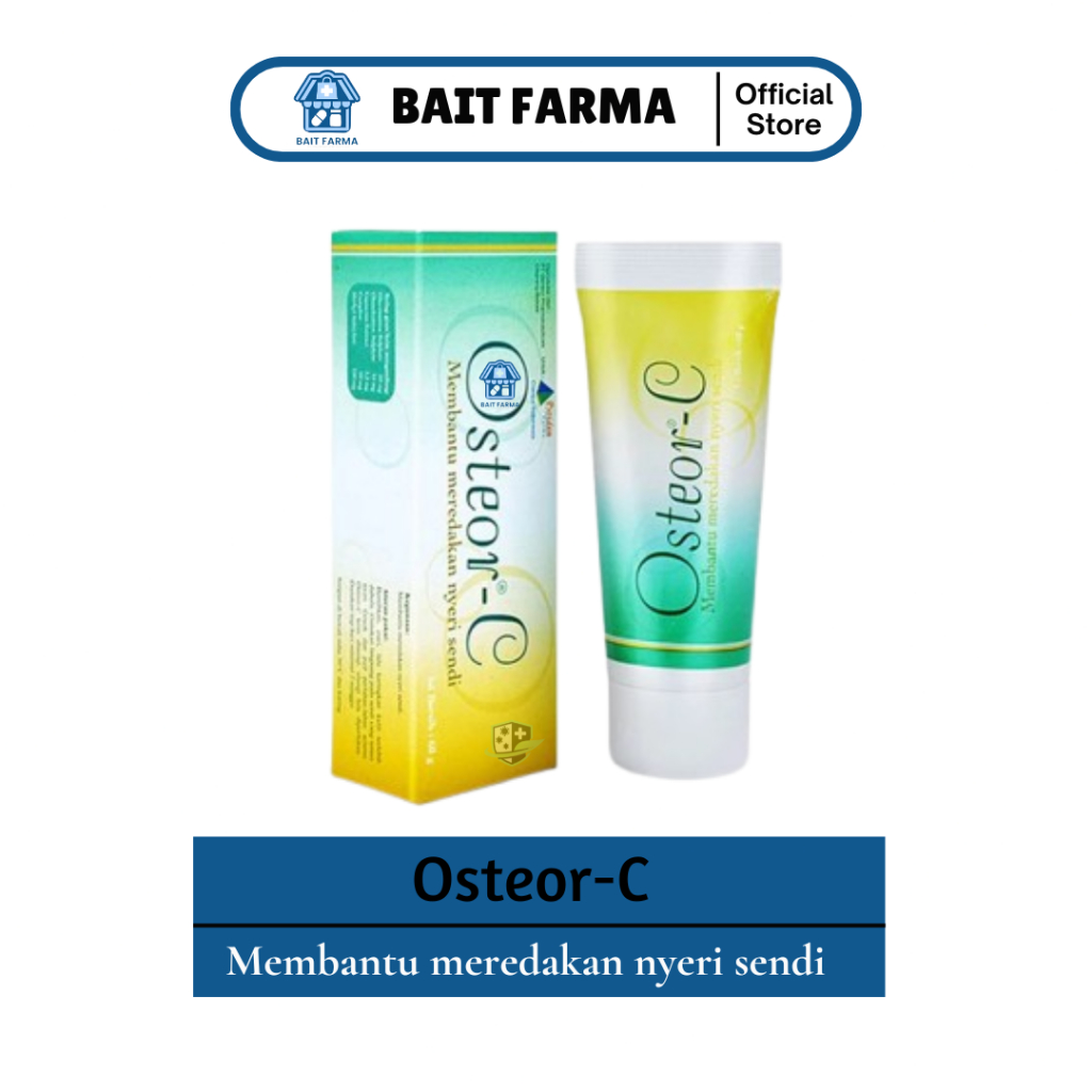 Osteor C Cream Isi 60 Gram Tube | Cream Pereda Nyeri Sendi