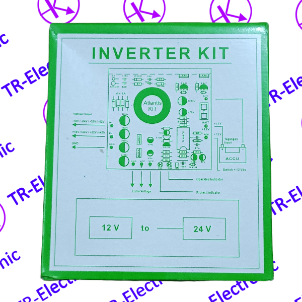 INVERTER KIT DT 40 (12V DC to 18V DC), (12V DC to 24V DC) dan (12V DC to 32V DC)