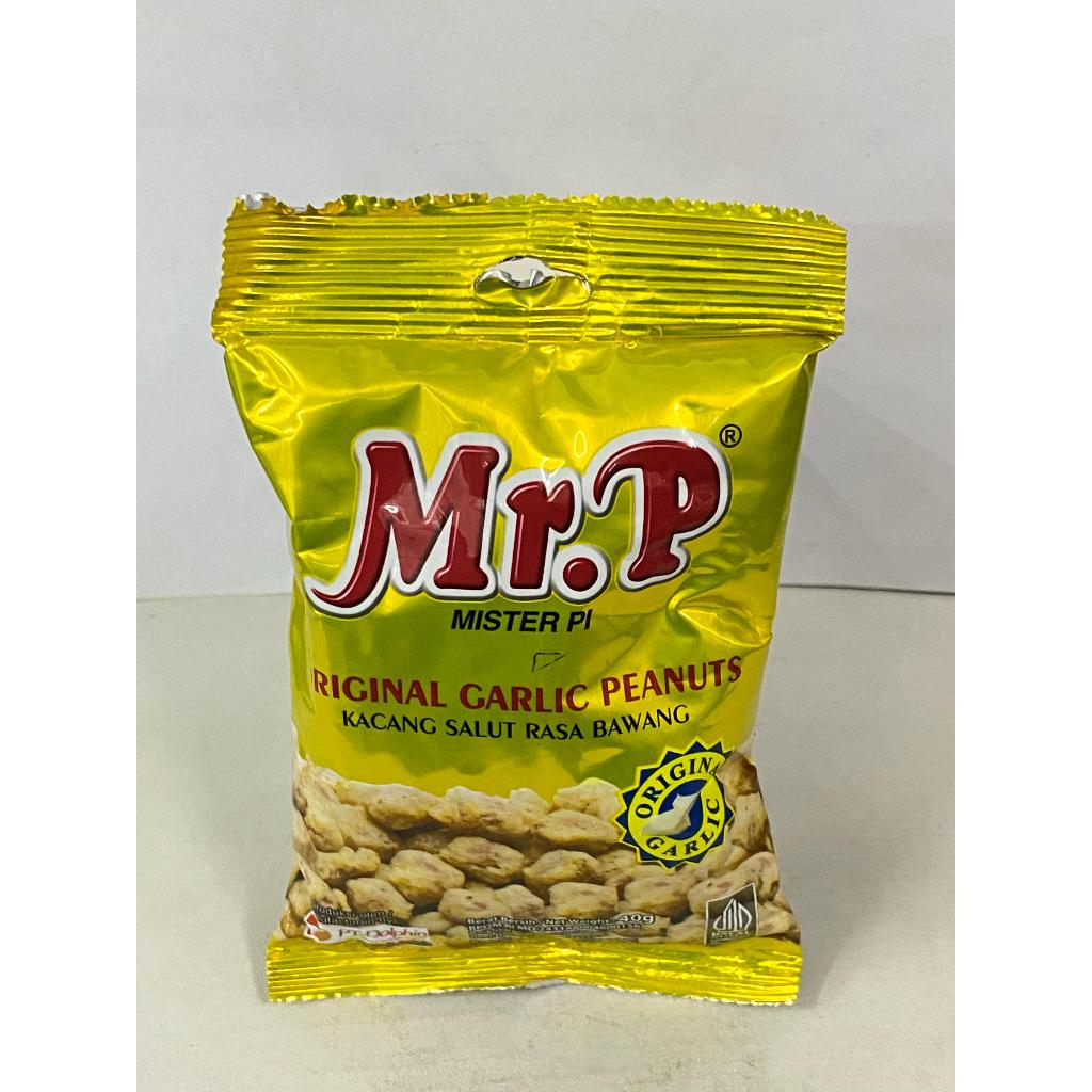

MR P ORIGINAL GARLIC PEANUTS 40G