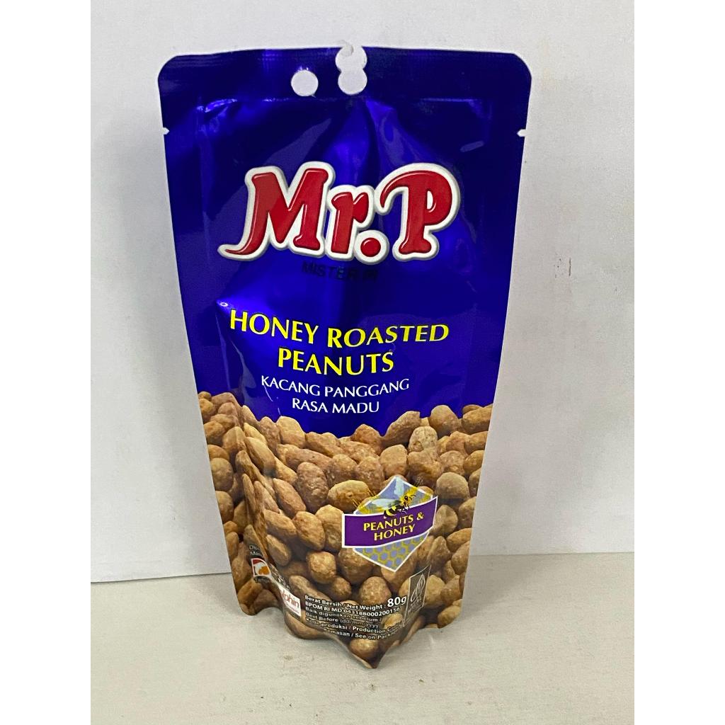 

MR P HONEY ROASTED PEANUTS 80G