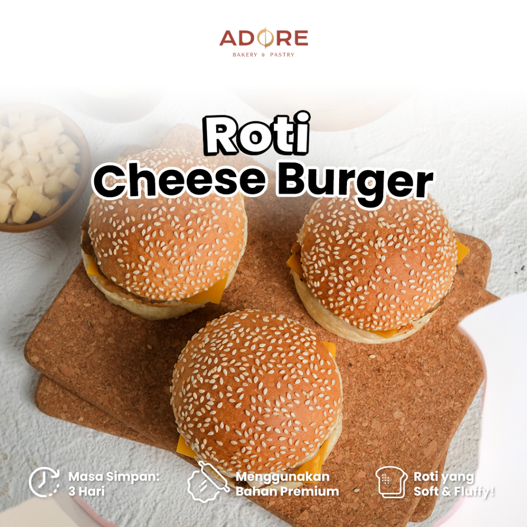 

Roti Cheese Burger
